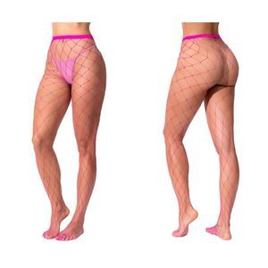 Mapale 1106 Fence Net Pantyhose Color Neon Pink